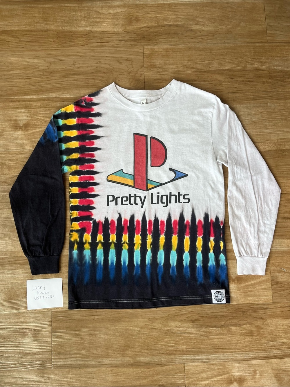 Pretty Lights Playlights Tie Dye Long Sleeve Tee